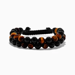 Mens|BH Multi Men's Tiger's Eye Bead Bracelet