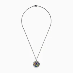 Necklaces & Pendants|Effy Jewelry Mosaic 925 Sterling Silver Diamond