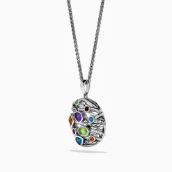 Necklaces & Pendants|Effy Jewelry Mosaic 925 Sterling Silver Diamond