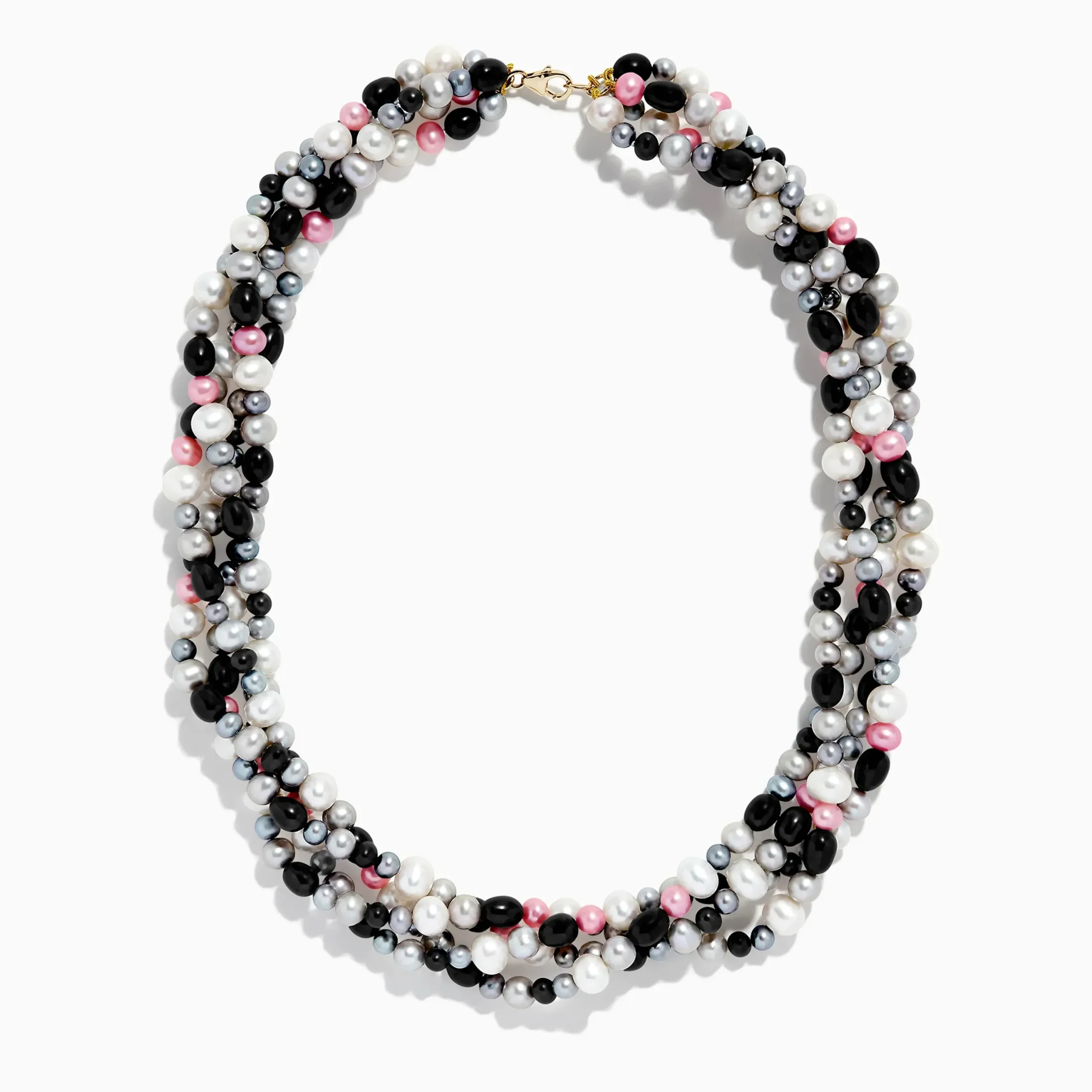 Necklaces & Pendants|BH Multi Multi Color Cultured Pearl Four Strand Necklace