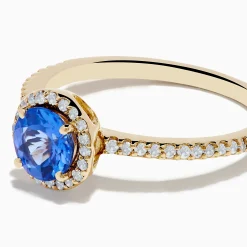 Rings|Effy Jewelry Nahla 14K Yellow Gold Tanzanite and Diamond Ring