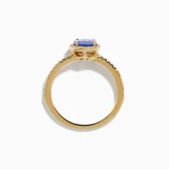 Rings|Effy Jewelry Nahla 14K Yellow Gold Tanzanite and Diamond Ring