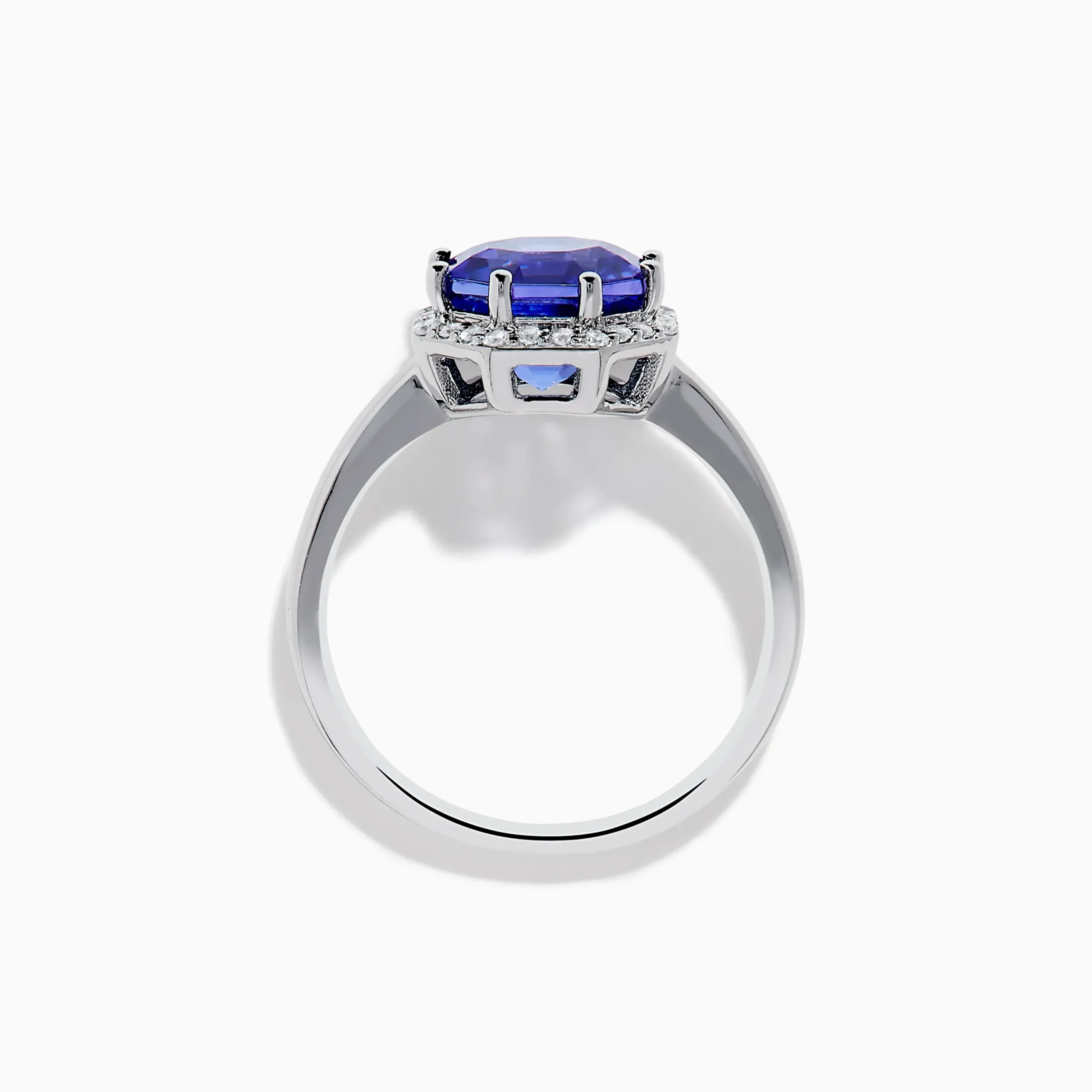 Rings|Effy Jewelry Nahla Siri 14K Gold Octagon Cut Tanzanite and Diamond Ring
