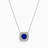 Necklaces & Pendants|Effy Jewelry Nahla Siri 14K Two Tone Gold Tanzanite and Diamond Necklace