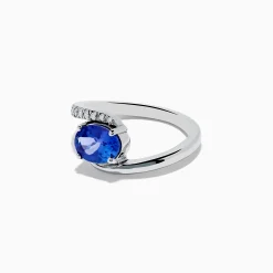 Rings|Effy Jewelry Nahla Siri 14K White Gold Tanzanite and Diamond Ring