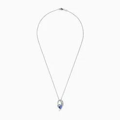 Necklaces & Pendants|Effy Jewelry Nahla Siri 14K White Gold Tanzanite u0026 Diamond Pendant, 1.73 TCW