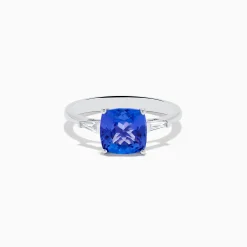 Rings|Effy Jewelry Nahla Siri 14K White Gold Tanzanite and Diamond Ring