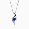 Necklaces & Pendants|Effy Jewelry Nahla Siri 14K White Gold Tanzanite u0026 Diamond Pendant, 1.46 TCW