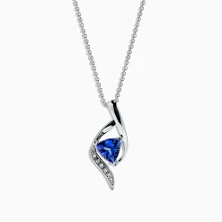 Necklaces & Pendants|Effy Jewelry Nahla Siri 14K White Gold Tanzanite u0026 Diamond Pendant, 1.46 TCW