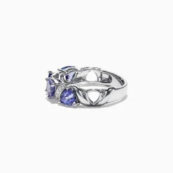 Rings|Effy Jewelry Nahla Siri 14K White Gold Tanzanite Diamond Ring, 1.58 TCW