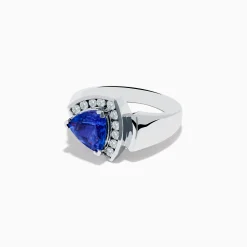 Rings|Effy Jewelry Nahla Siri 14K White Gold Tanzanite and Diamond Ring