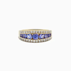 Rings|Effy Jewelry Nahla Siri 14K Yellow Gold Tanzanite and Diamond Ring