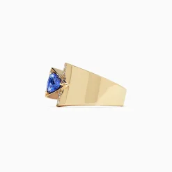 Rings|Effy Jewelry Nahla Siri 14K Yellow Gold Tanzanite u0026 Diamond Ring, 0.74 TCW