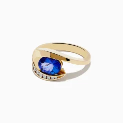 Rings|Effy Jewelry Nahla Siri 14K Yellow Gold Tanzanite and Diamond Ring