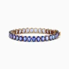 Bracelets|Effy Jewelry Nahla Siri 14K Yellow Gold Tanzanite Tennis Bracelet