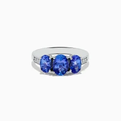 Rings|Effy Jewelry Nahla Siri Sterling Silver Diamond and Tanzanite Ring