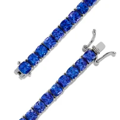 Bracelets|Effy Jewelry Nahla Siri Sterling Silver Tanzanite Tennis Bracelet