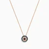 Necklaces & Pendants|BH Multi Novelty 14K Gold Ruby, Blue u0026 White Diamond Evil Eye Pendant,0.40 TCW