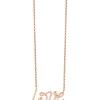 Necklaces & Pendants|Effy Jewelry Novelty 14K Rose Gold Diamond Love Pendant, 0.26 TCW