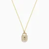 Necklaces & Pendants|Effy Jewelry Novelty 14K Yellow Gold Diamond Lock Pendant