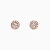 Earrings|Effy Jewelry Pave Classica 14K Rose Gold Diamond Stud Earrings, 0.38 TCW