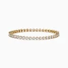 Bracelets|Effy Jewelry Pave Classica 14K Two-Tone Gold Diamond Tennis Bracelet 1.95 TCW
