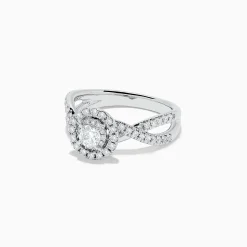 Rings|BH Multi Pave Classica 14K White Gold Diamond Ring