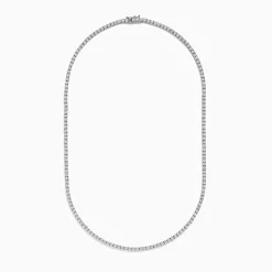 Necklaces & Pendants|BH Multi Pave Classica 14K White Gold Diamond Tennis Necklace 10.51 TCW