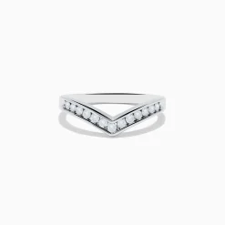 Rings|Effy Jewelry Pave Classica 14K White Gold Diamond Band Ring