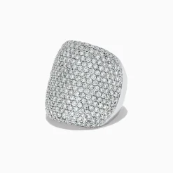 Rings|effyjewelry.com Pave Classica 14K White Gold Diamond Pave Ring, 4.05 TCW