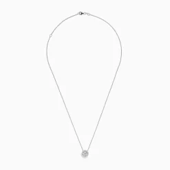 Necklaces & Pendants|BH Multi Pave Classica 14K White Gold Diamond Pendant 0.49 TCW