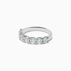 Rings|Effy Jewelry Pave Classica 14K White Gold Round Brilliant Diamond Band 1.72 TCW