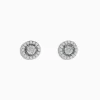 Earrings|Effy Jewelry Pave Classica 14K White Gold Diamond Earrings