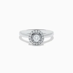 Rings|Effy Jewelry Pave Classica 14K White Gold Diamond Ring