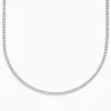 Necklaces & Pendants|Effy Jewelry Pave Classica 14k White Gold Diamond Tennis Necklace 9.94 TCW