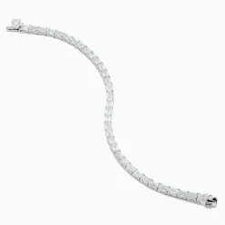 Bracelets|Effy Jewelry Platinum Emerald Cut 14.47 Ct. Diamond Tennis Bracelet