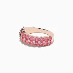 Rings|Effy Jewelry Reverie 14K Gold Lab Grown Pink and White Diamond Ring