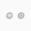 Earrings|Effy Jewelry Reverie 14K White Gold Lab Grown Diamond Earrings