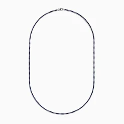 Necklaces & Pendants|Effy Jewelry Royal Bleu 14K White Gold Blue Sapphire Necklace