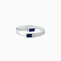 Rings|BH Multi Royale Bleu 14K White Gold Sapphire and Diamond Ring