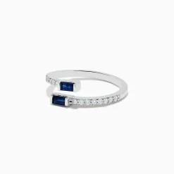 Rings|BH Multi Royale Bleu 14K White Gold Sapphire and Diamond Ring