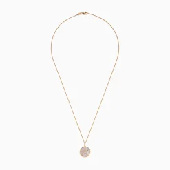 Necklaces & Pendants|Effy Jewelry Seaside 14K Gold Mother of Pearl and Diamond Starfish Pendant