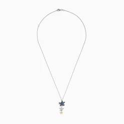 Necklaces & Pendants|Effy Jewelry Seaside 14K Two-Tone Gold Tanzanite and Diamond Starfish Pendant