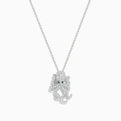 Necklaces & Pendants|BH Multi Seaside 14K White Gold Diamond Octopus Pendant