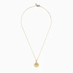 Necklaces & Pendants|BH Multi Seaside 14K Yellow Gold Scallop Shell Pendant