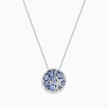 Necklaces & Pendants|BH Multi Seaside Sterling Silver Tanzanite and Diamond Starfish Pendant