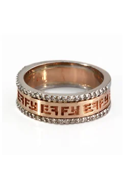 Rings|Effy Jewelry Signature 14K Rose and White Gold EFFY Diamond Ring