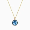 Necklaces & Pendants|Effy Jewelry Signature 14K Yellow Gold Agate Cameo Panther Pendant
