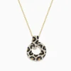 Necklaces & Pendants|BH Multi Signature 14K Yellow Gold Diamond Spot Pendant
