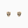 Earrings|Effy Jewelry Signature 14K Yellow Gold Diamond Panther Stud Earrings, 0.37 TCW